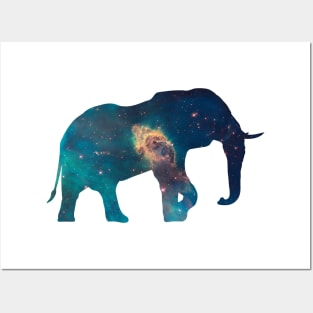 Elephant Ilustration Posters and Art